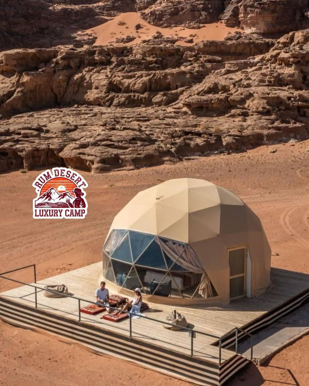 Rum Desert Luxury Camp & Bubble Room 瓦迪拉姆 外观 照片