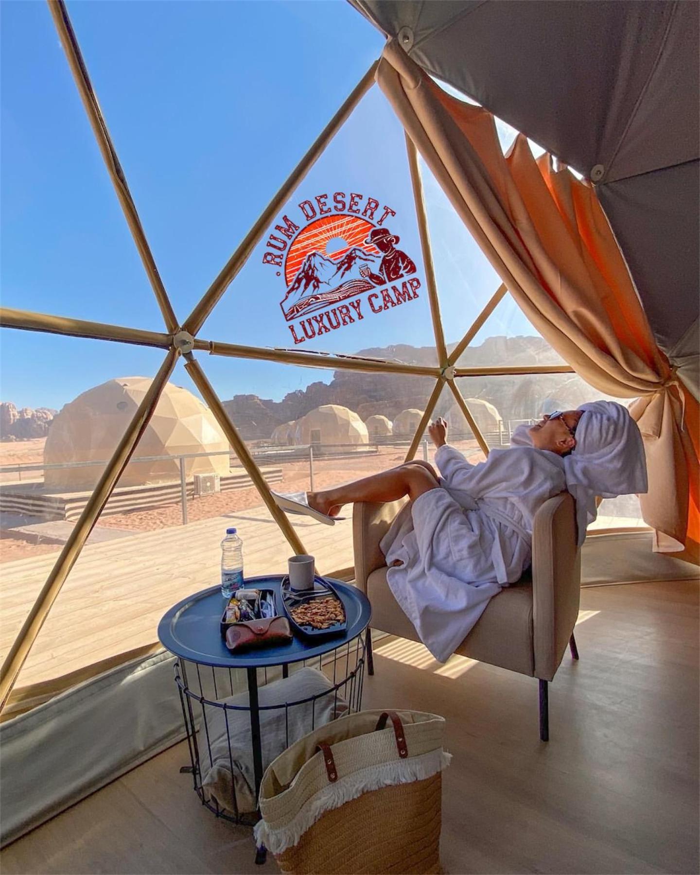 Rum Desert Luxury Camp & Bubble Room 瓦迪拉姆 外观 照片